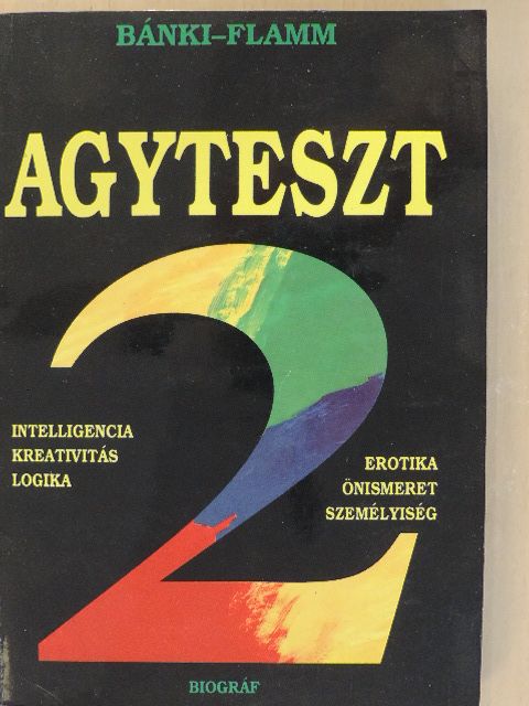 Dr. Bánki M. Csaba - Agyteszt 2. [antikvár]