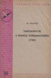 Thorez, Maurice - Tanulmányok a francia forradalomról (1789) [antikvár]