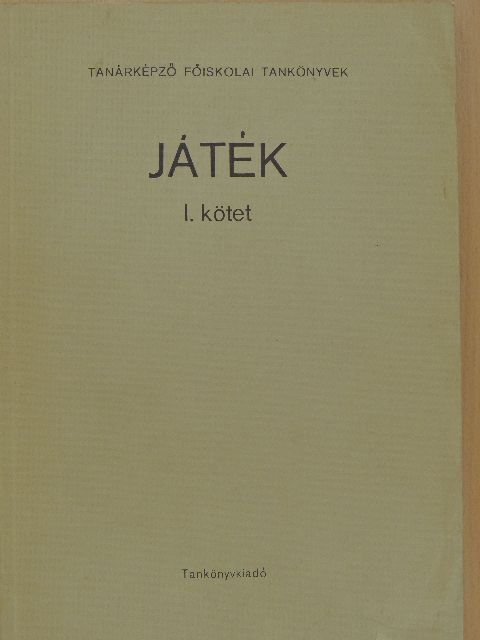 Detre Pál - Játék I. [antikvár]