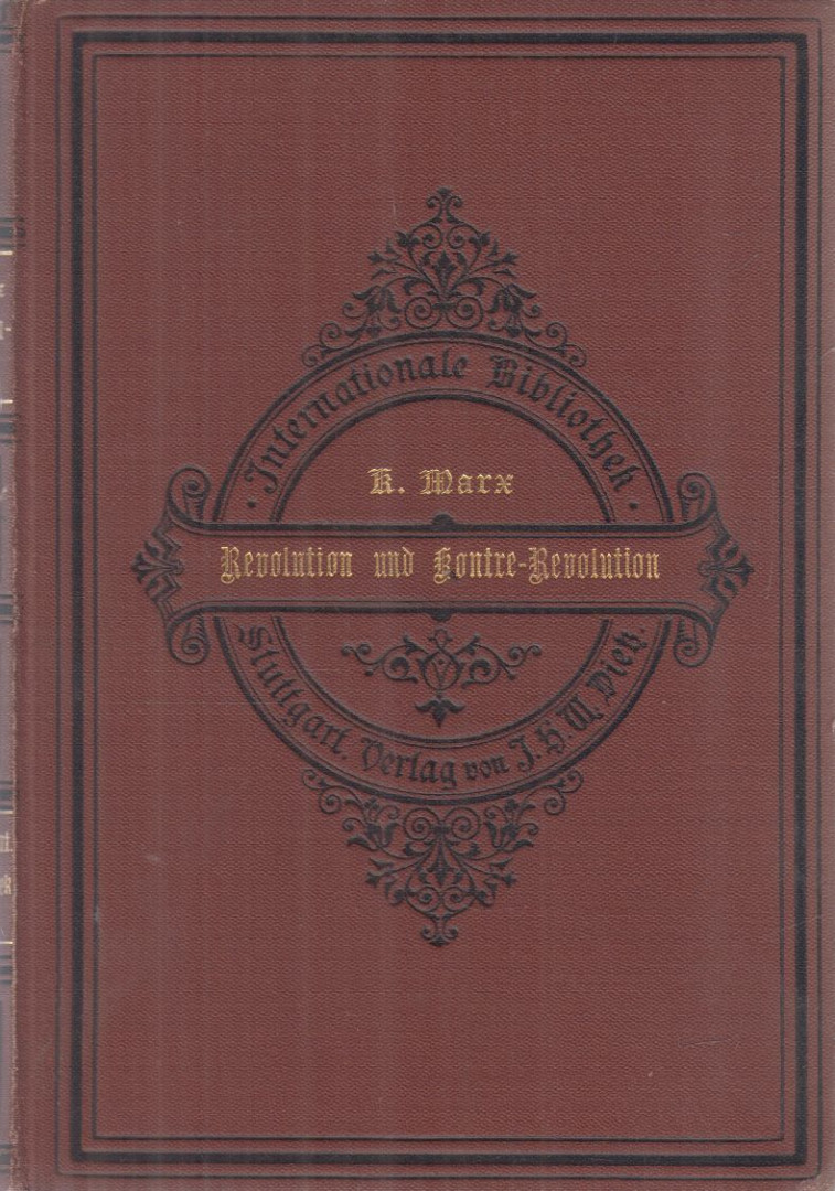Karl Marx - Revolution und Kontre-Revolution in Deutschland [antikvár]