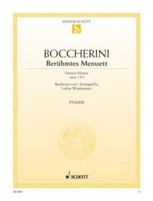 BOCCHERINI - BERÜHMES MENUETT OP.13/5, PIANO (BEARB. LOTHAR WINDSPERGER)