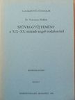 Dr. Trócsányi Miklós - Szöveggyűjtemény a XIX-XX. századi angol irodalomból [antikvár]