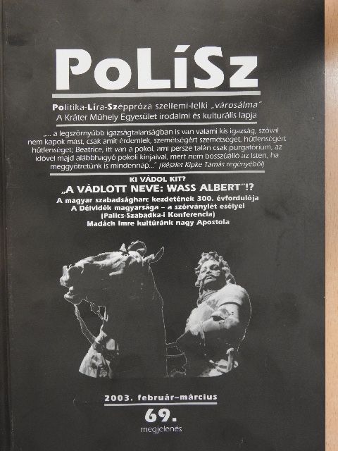 Adamik Tamás - PoLíSz 2003. február-március [antikvár]