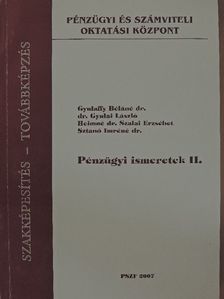 Dr. Gyulaffy Béláné - Pénzügyi ismeretek II. [antikvár]