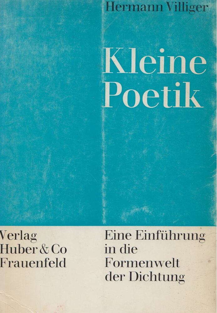 Hermann Villiger - Kleine Poetik [antikvár]