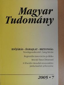Harnos Zsolt - Magyar Tudomány 2005. július [antikvár]