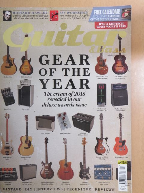 Guitar & Bass January 2016 [antikvár]