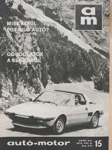Lelkes Mihály - Autó-Motor 1974. augusztus 6. [antikvár]