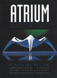 Halasi Rita Mária - Atrium 2000/3. június-július [antikvár]