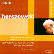 CHOPIN, MOZART, BACH - PIANO SONATAS CD HORSZOWSKI