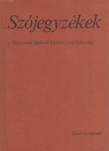 Stenczer Ferenc - Szójegyzékek [antikvár]