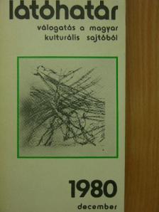 Bárdosi Németh János - Látóhatár 1980. december [antikvár]