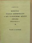Záhony Éva - Romániai magyar szépirodalom a két világháború között 1919-1944 II. (töredék) [antikvár]