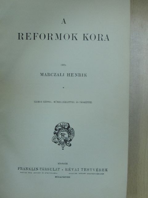 Marczali Henrik - Nagy Képes Világtörténet XI. [antikvár]