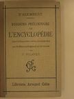 D'Alembert - Discours préliminaire de l'encyclopédie [antikvár]