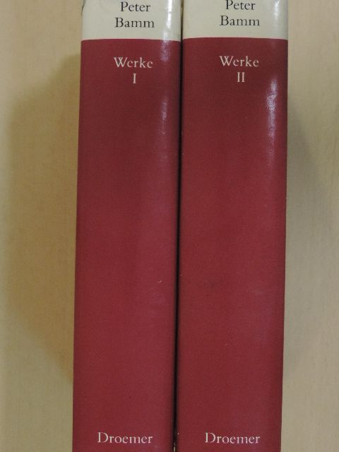 Peter Bamm - Werke in 2 Bänden I-II. [antikvár]