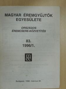 Baloghné Ábrányi Hedvig - Országos éremcsere-közvetítés 1996/1. [antikvár]