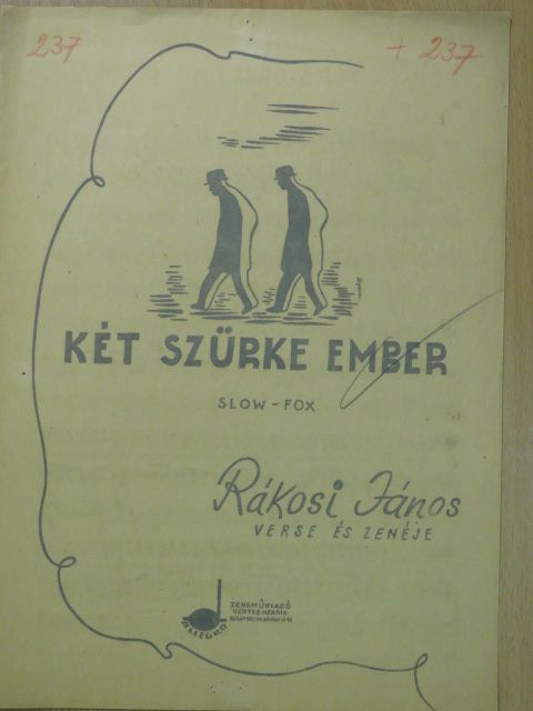Rákosi János - Két szürke ember [antikvár]