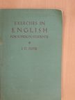 J. O. Judd - Exercises in English for Foreign Students [antikvár]