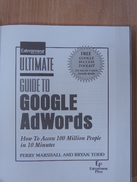 Bryan Todd - Ultimate Guide to Google AdWords [antikvár]