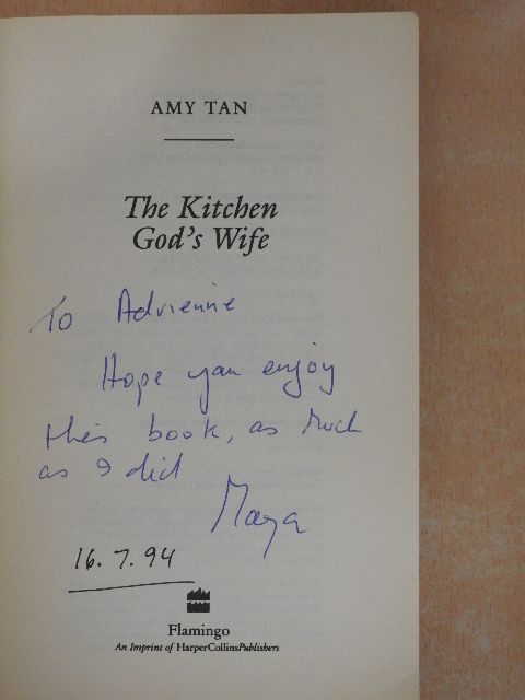 Amy Tan - The Kitchen God's Wife [antikvár]