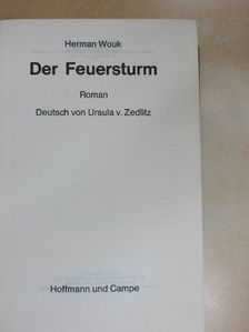 Herman Wouk - Der Feuersturm [antikvár]