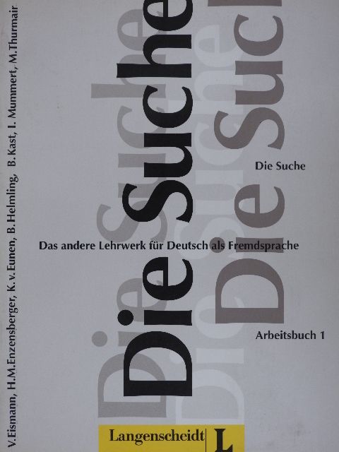 Hans Magnus Enzensberger - Die Suche - Arbeitsbuch 1 [antikvár]