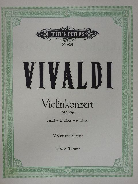 Antonio Vivaldi - Konzert D Moll [antikvár]