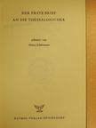 Heinz Schürmann - Der Erste Brief an die Thessalonicher [antikvár]