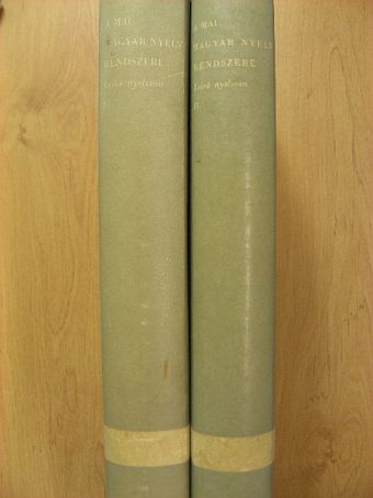 Deme László - A mai magyar nyelv rendszere I-II. [antikvár]