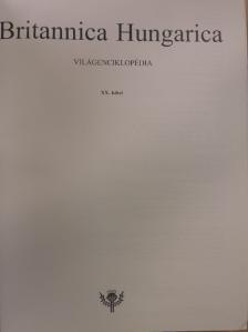 Britannica Hungarica Világenciklopédia 20. [antikvár]