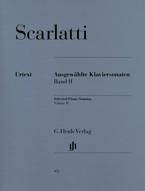 SCARLATTI.DOMENICO - AUSGEWAEHLTE KLAVIERSONATEN BAND II URTEXT (JOHNSSON-KRAUS)