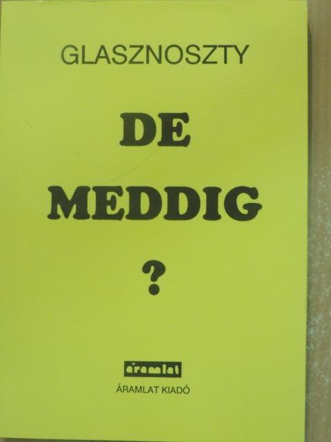Glasznoszty - De meddig? [antikvár]