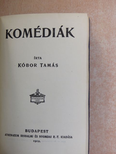 Kóbor Tamás - Komédiák [antikvár]