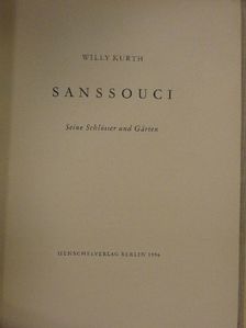 Willy Kurth - Sanssouci [antikvár]