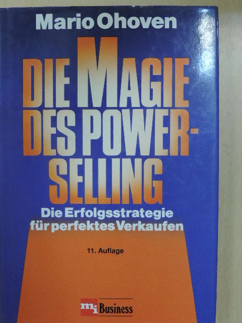 Mario Ohoven - Die Magie des Power-Selling [antikvár]