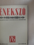 Bartha Dénes - Énekszó 1947-1950. I-II. (vegyes évfolyam) (20 db) [antikvár]