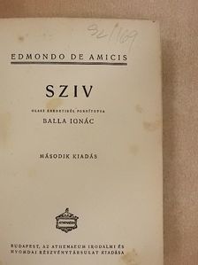 Edmondo De Amicis - Sziv [antikvár]