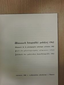 Almanach fotografiki Polskiej 1962 [antikvár]