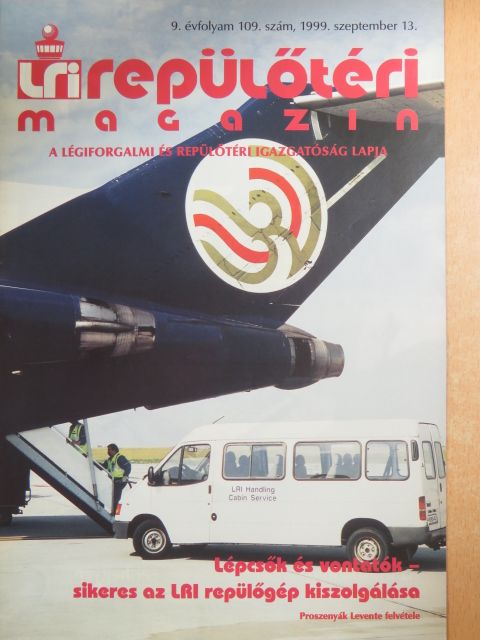 LRI Repülőtéri Magazin 1999. szeptember [antikvár]