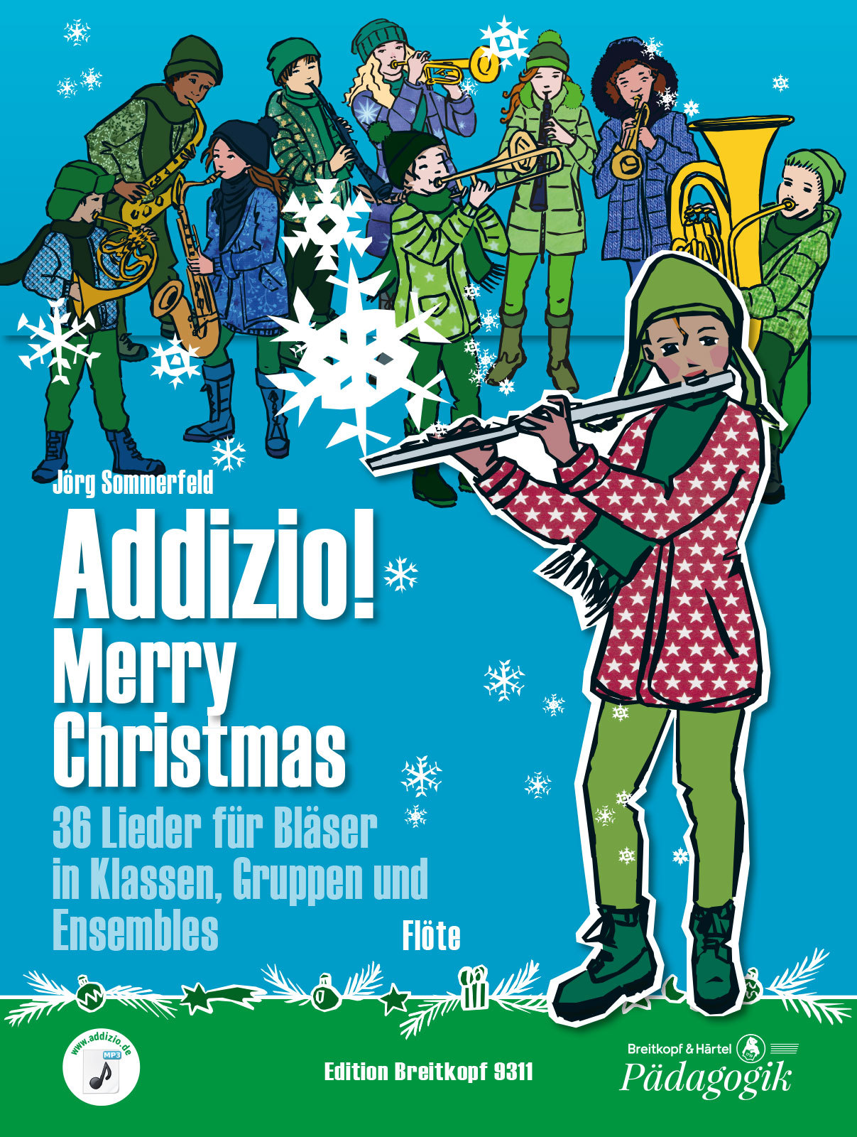 SOMMERFELD, JÖRG - ADDIZIO! MERRY CHRISTMAS. FLÖTE