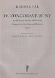 KADOSA PÁL - IV.ZONGORAVERSENY KÉT ZONGORÁS KIADÁS OP.63