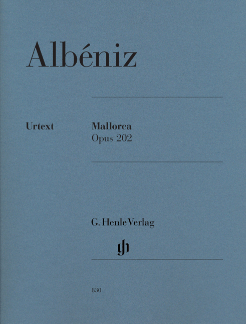 ALBÉNIZ - MALLORCA OP.202 FÜR KLAVIER URTEXT (BEHR/KOENEN)