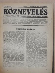 Angyal János - Köznevelés 1945. (nem teljes évfolyam) [antikvár]