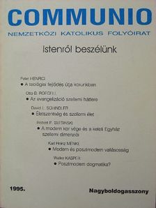 David L. Schindler - Communio 1995. Nagyboldogasszony [antikvár]