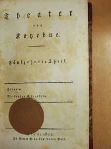 August von Kotzebue - Theater von Kotzebue 15. (gótbetűs) [antikvár]