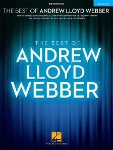 WEBBER, - ANDREW LLOYD WEBBER, THE BEST OF. BIG-NOTE PIANO