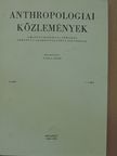 B. Morales - Anthropologiai közlemények 32. kötet 1-2. füzet [antikvár]