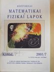 Horányi Gábor - Középiskolai matematikai és fizikai lapok 2001. október [antikvár]