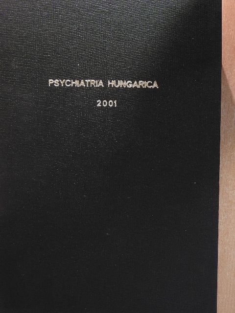 Balázs Judit - Psychiatria Hungarica 2001/1-6.  [antikvár]
